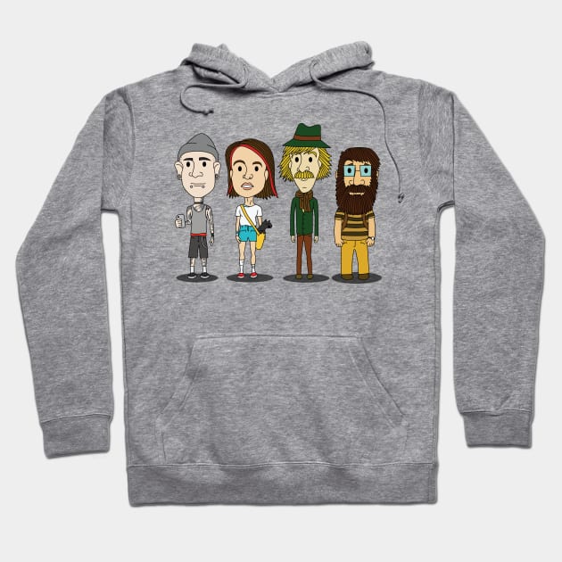 The Hipsters of Oz Hoodie by wearethemetrons